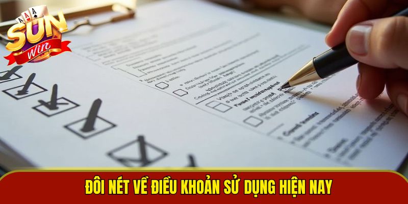 Đôi nét về điều khoản sử dụng hiện nay